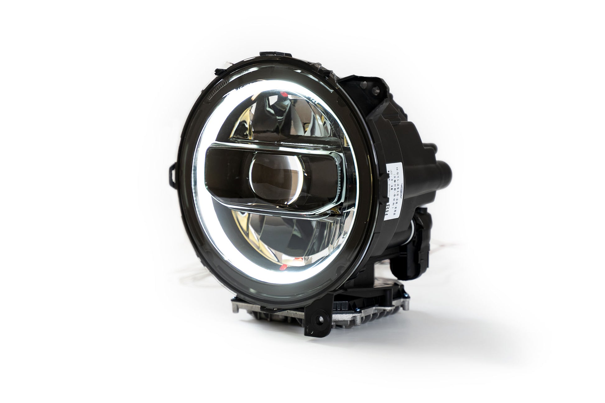 2018-22 Jeep JL & 2020-22 Jeep JT LED Headlights; Black by DV8 Offroad