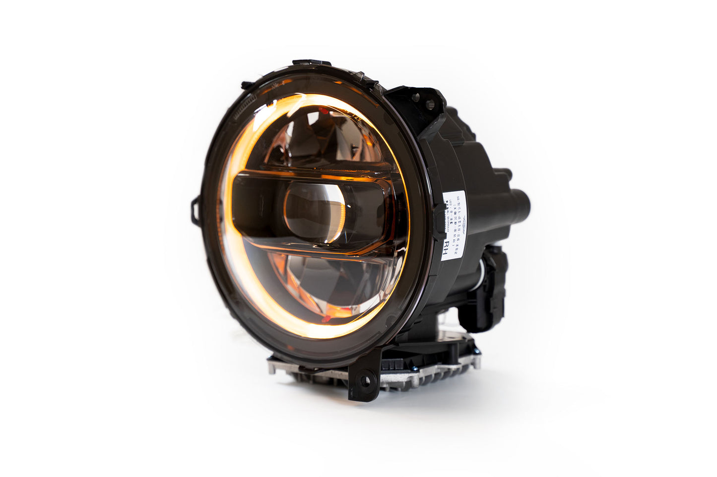 2018-22 Jeep JL & 2020-22 Jeep JT LED Headlights; Black by DV8 Offroad