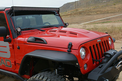 07-18 Jeep JK Hood; Heat Dispersion by DV8 Offroad
