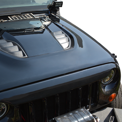 07-18 Jeep JK Hood; 10Th Anniversary by DV8 Offroad