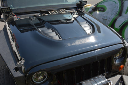 07-18 Jeep JK Hood; 10Th Anniversary by DV8 Offroad