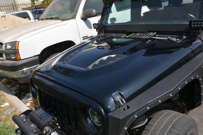 07-18 Jeep JK Hood; 10Th Anniversary by DV8 Offroad