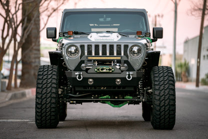 18+ Jeep JL & 20 Jeep JT Hood; Heat Dispersion by DV8 Offroad