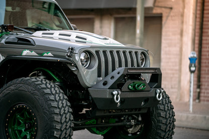 18+ Jeep JL & 20 Jeep JT Hood; Heat Dispersion by DV8 Offroad
