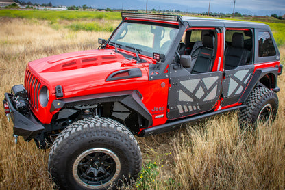 18+ Jeep JL & 20 Jeep JT Hood; Heat Dispersion by DV8 Offroad