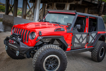 18+ Jeep JL & 20 Jeep JT Hood; Heat Dispersion by DV8 Offroad