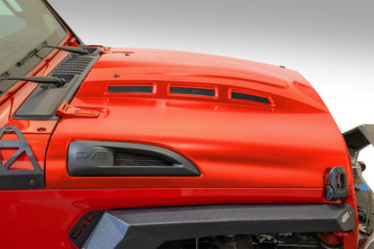 18+ Jeep JL & 20 Jeep JT Hood; Heat Dispersion by DV8 Offroad