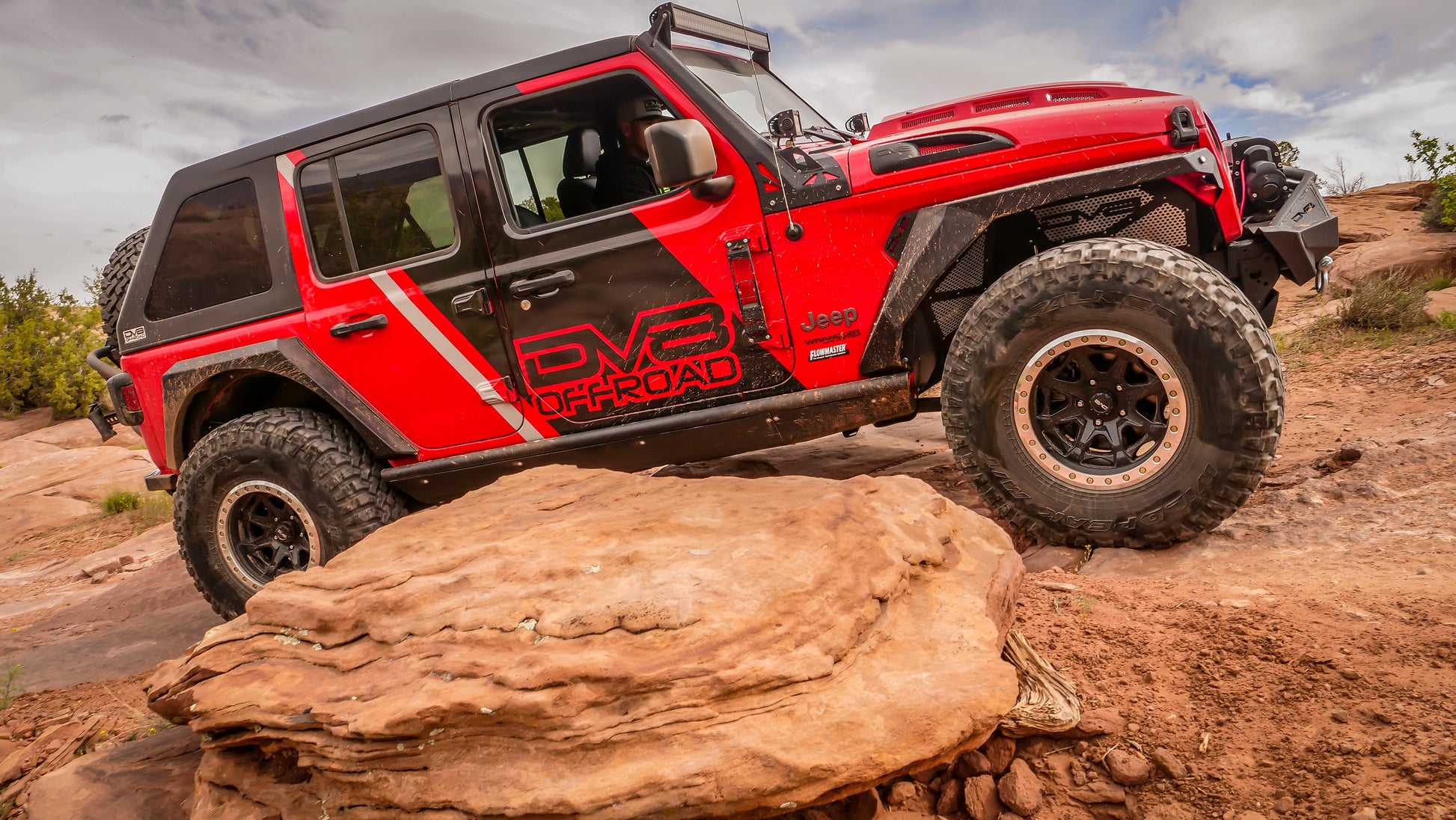 18+ Jeep JL & 20 Jeep JT Hood; Heat Dispersion by DV8 Offroad