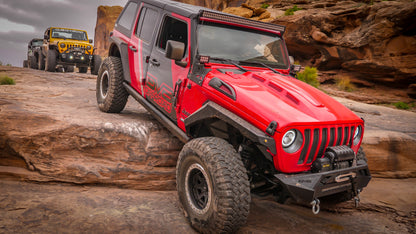18+ Jeep JL & 20 Jeep JT Hood; Heat Dispersion by DV8 Offroad