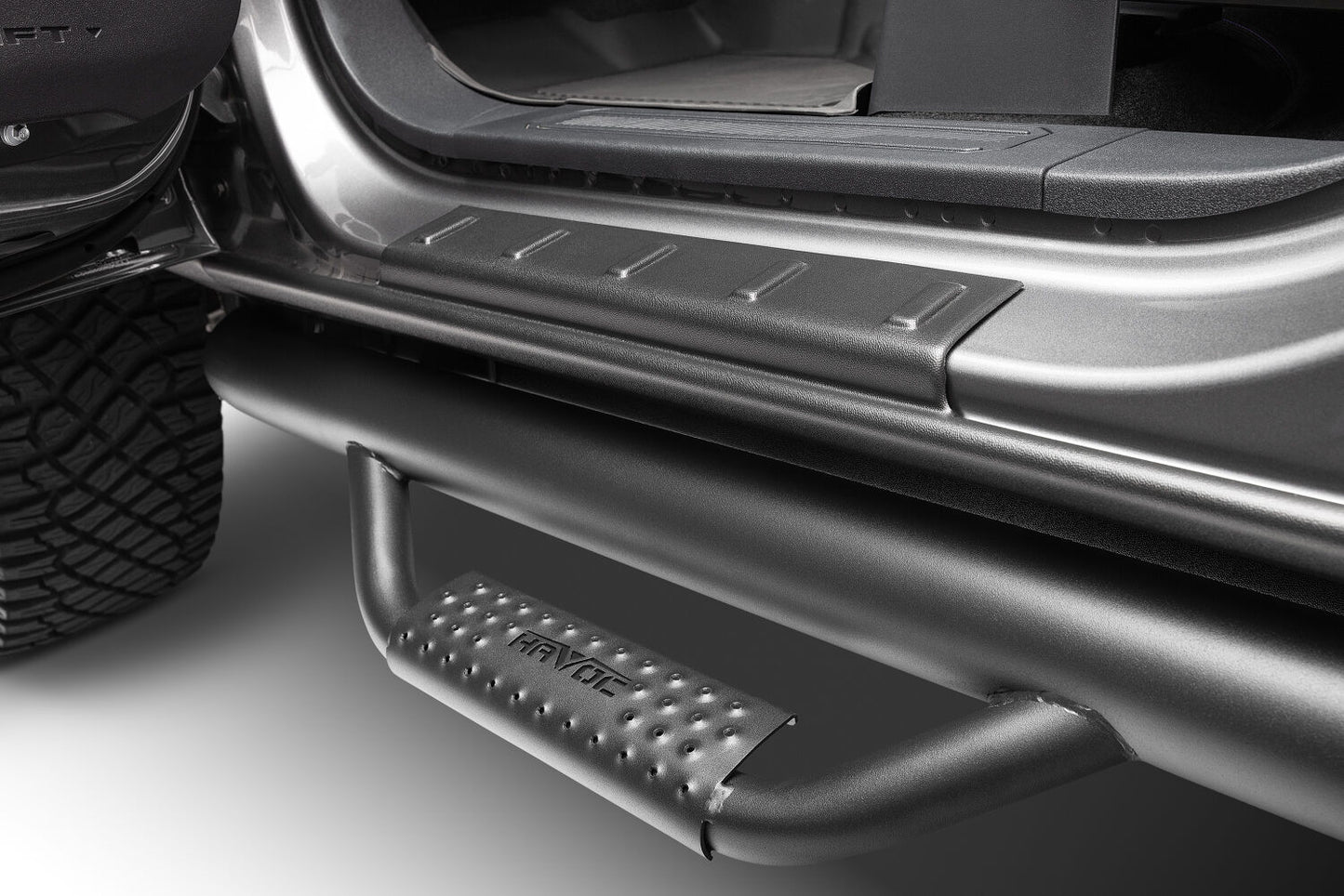 Trail Armor Rocker Panel Black, Incl. Side Panels/Sill Plate Cover by Husky Liners