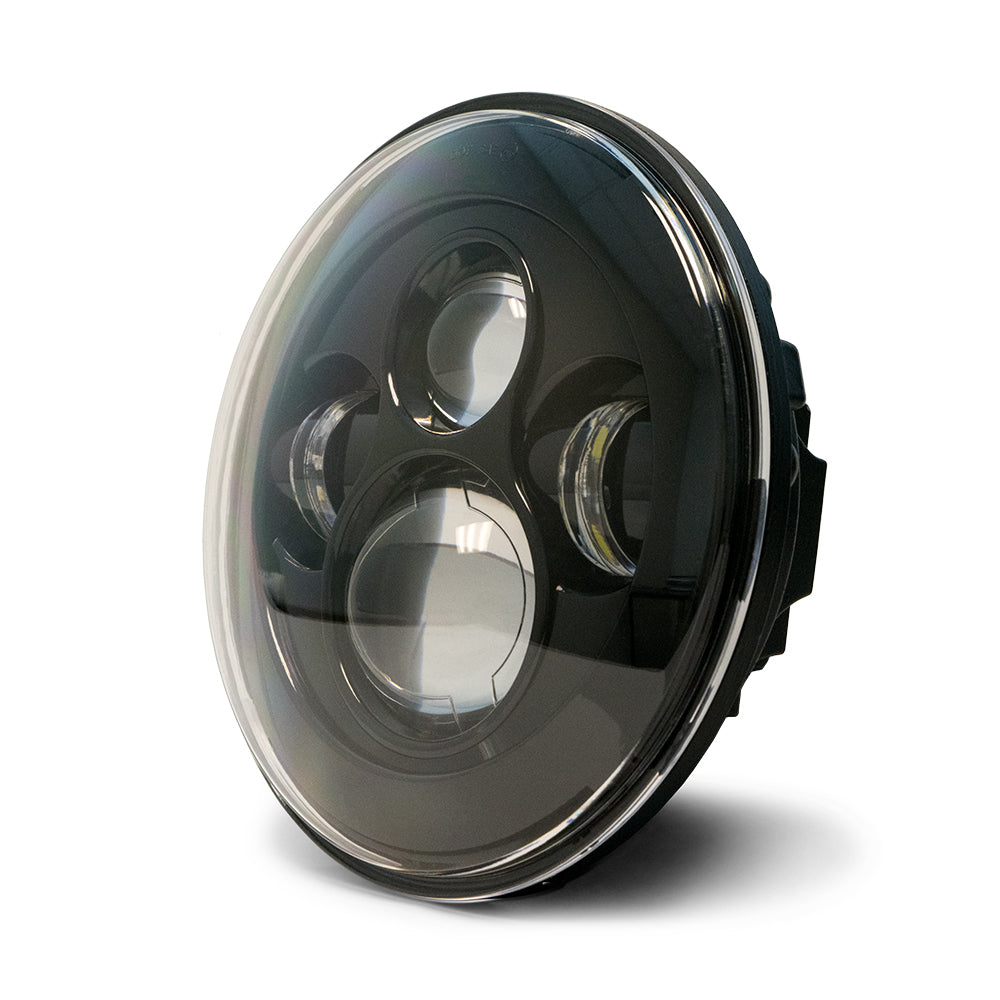 07-18 Jeep JK Projector Headlights; Halo by DV8 Offroad