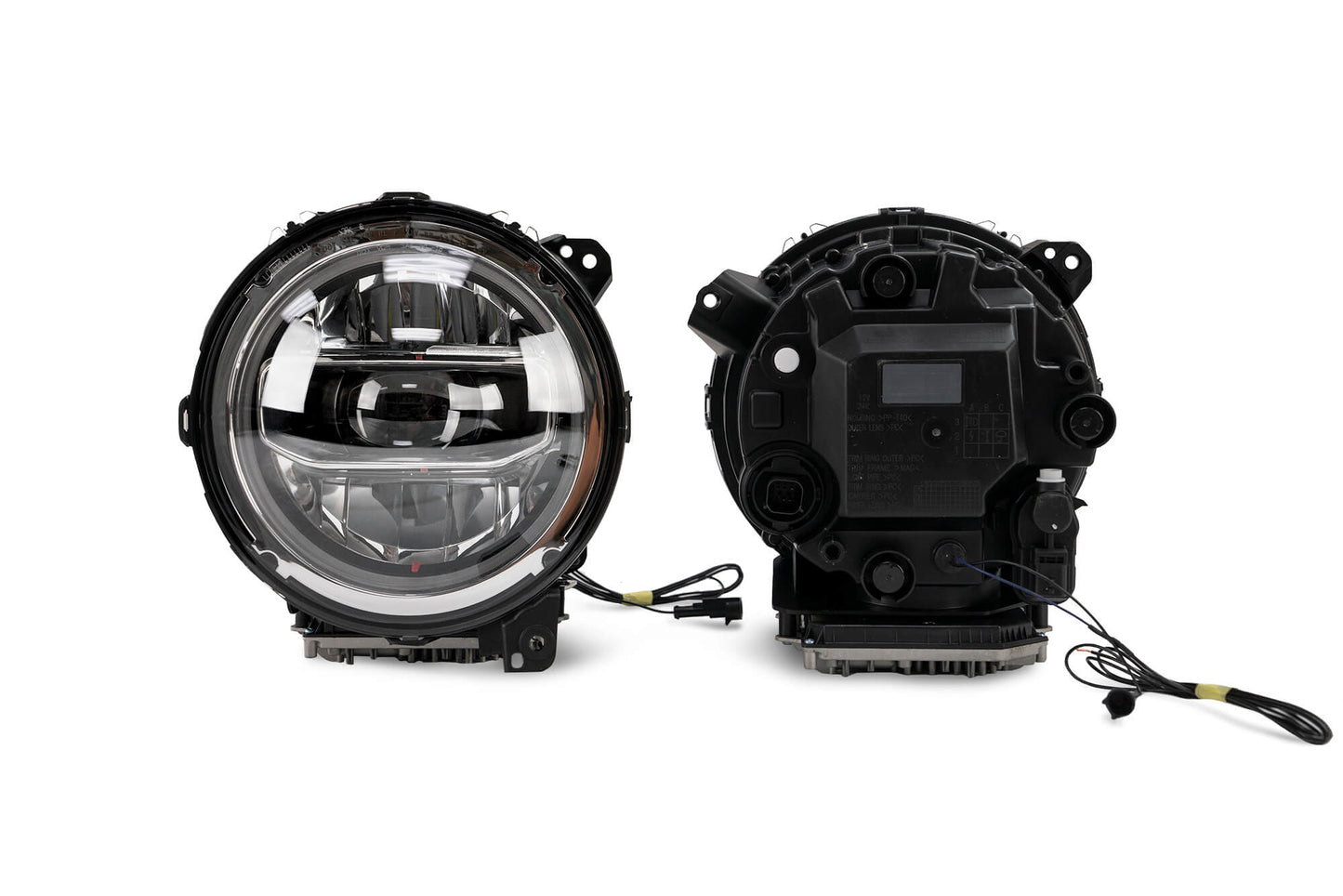18+ Jeep JL & 20 Jeep JT LED Headlights; Chrome by DV8 Offroad