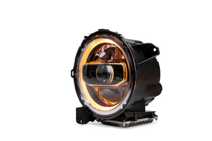18+ Jeep JL & 20 Jeep JT LED Headlights; Chrome by DV8 Offroad
