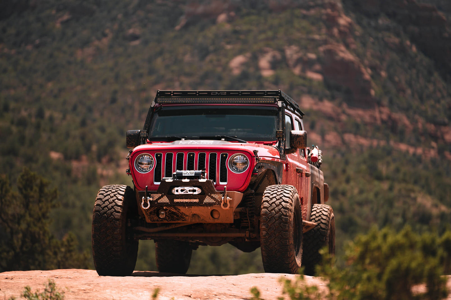 18+ Jeep JL & 20 Jeep JT LED Headlights; Chrome by DV8 Offroad