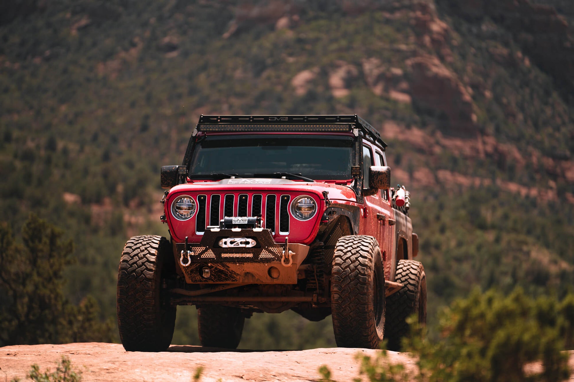 18+ Jeep JL & 20 Jeep JT LED Headlights; Chrome by DV8 Offroad