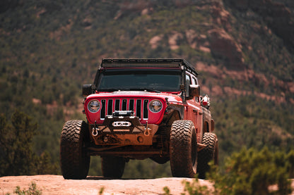 18+ Jeep JL & 20 Jeep JT LED Headlights; Chrome by DV8 Offroad