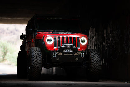 18+ Jeep JL & 20 Jeep JT LED Headlights; Chrome by DV8 Offroad