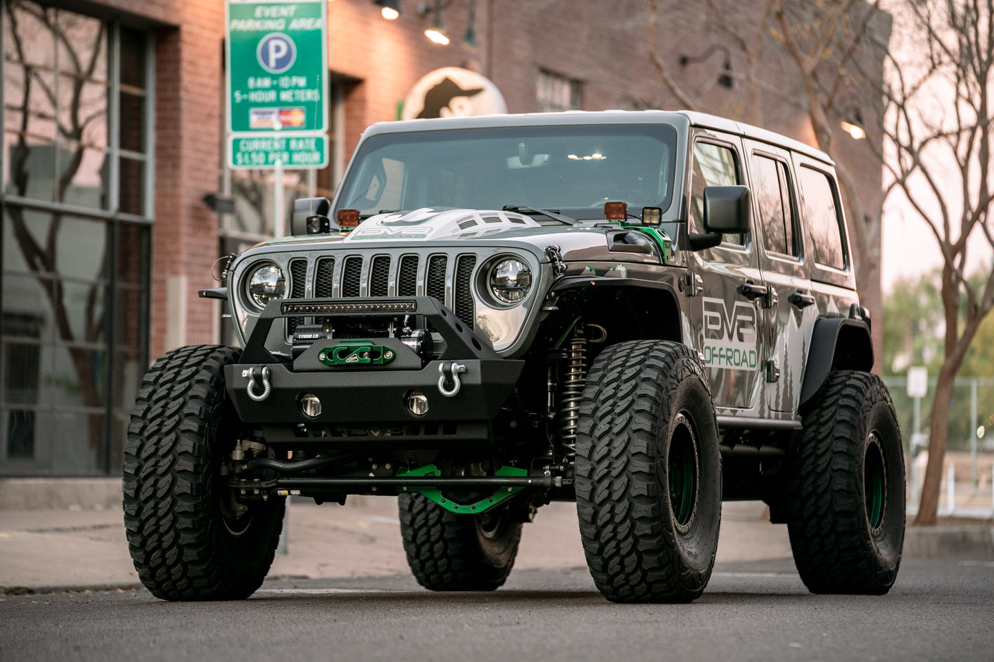 2018-22 Jeep JL & 2020-22 Jeep JT LED Headlights; Black by DV8 Offroad
