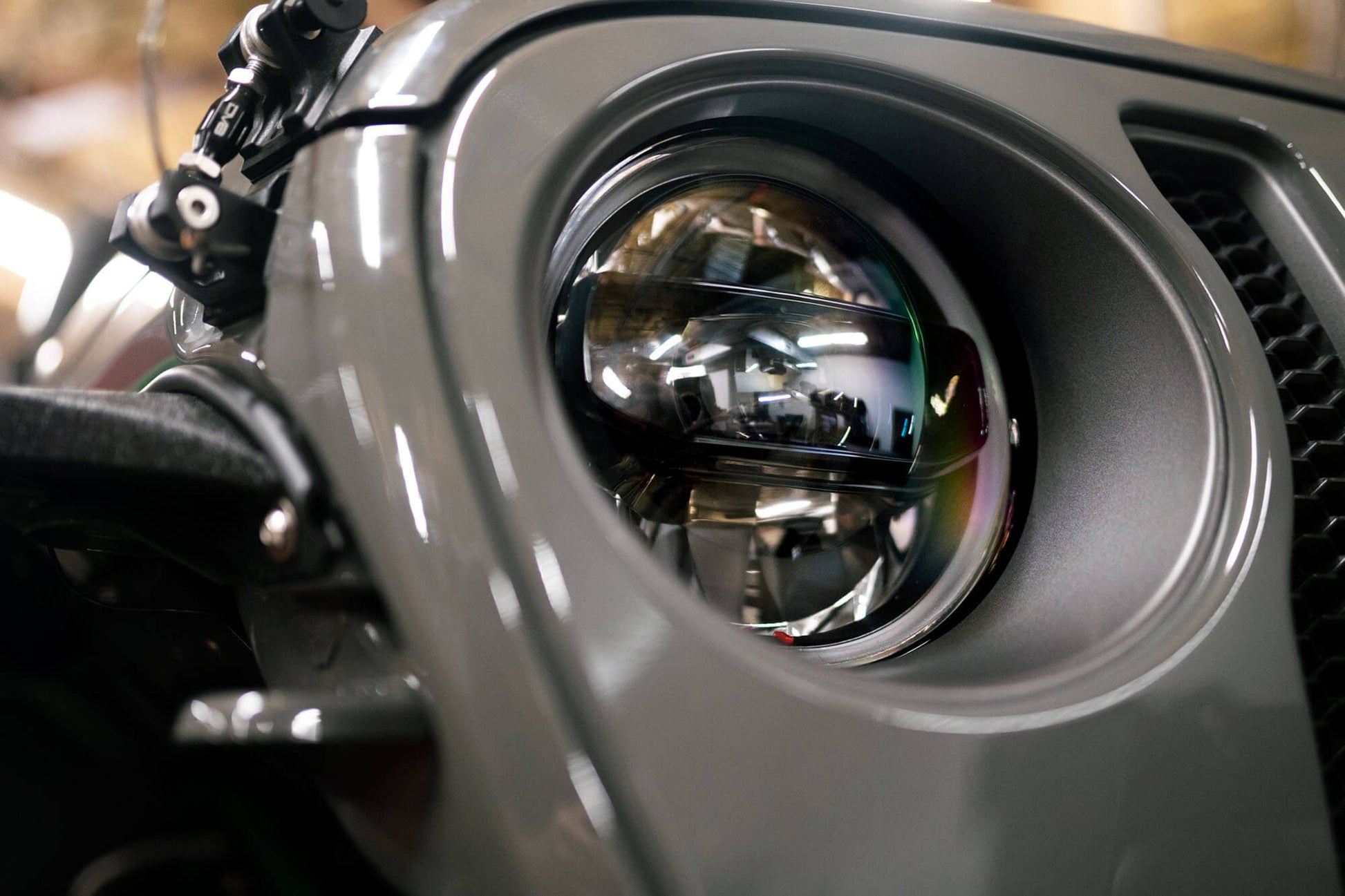 2018-22 Jeep JL & 2020-22 Jeep JT LED Headlights; Black by DV8 Offroad