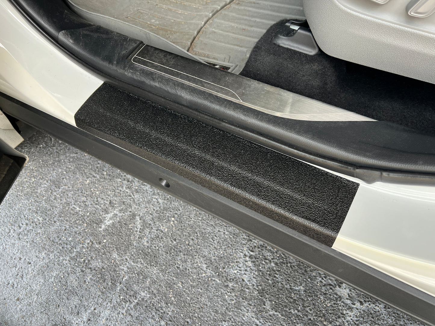 Textured Door Sill Overlays Fits 2020-2026 Toyota Highlander by Tufskinz.com