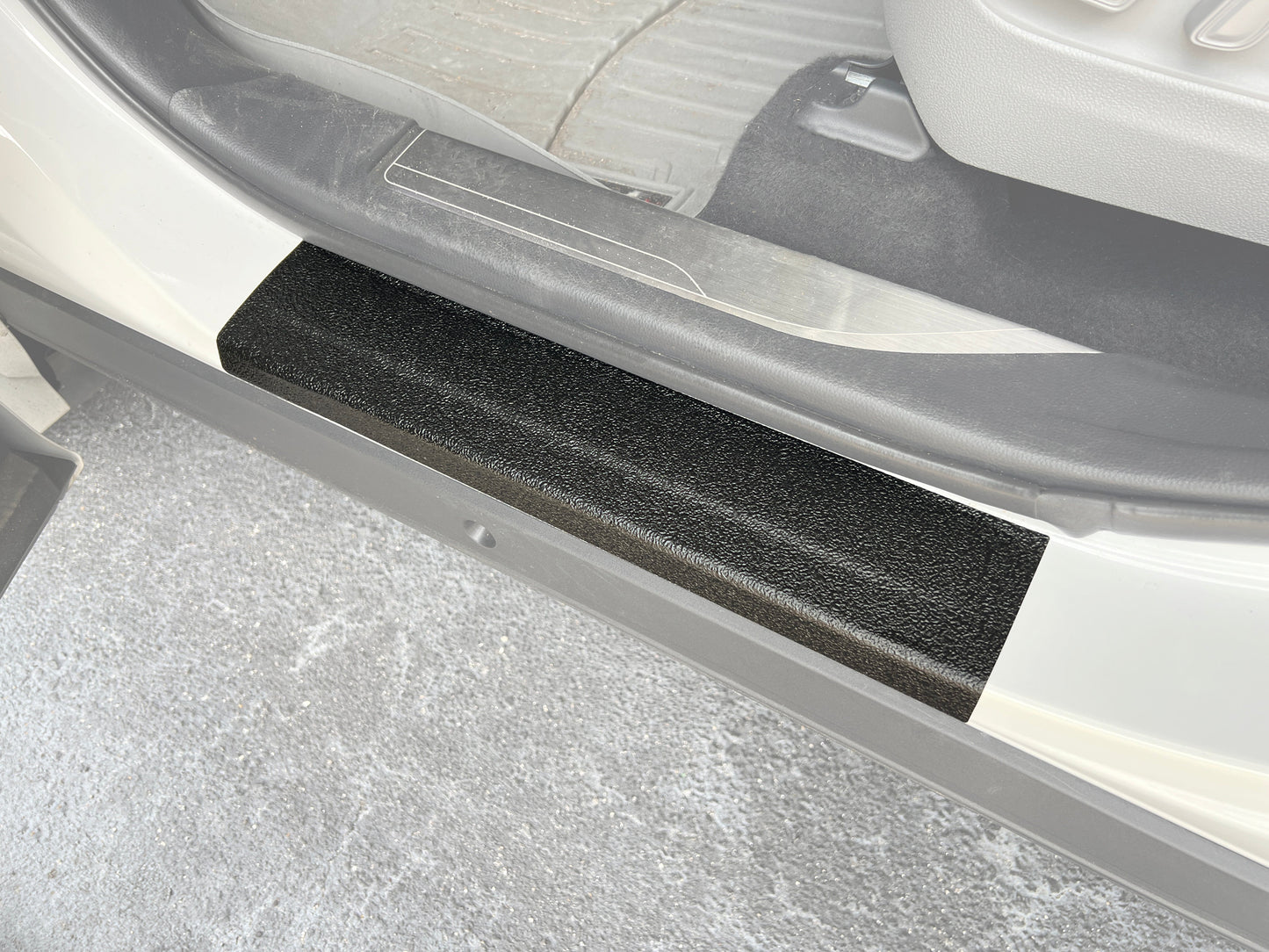 Textured Door Sill Overlays Fits 2020-2026 Toyota Highlander by Tufskinz.com