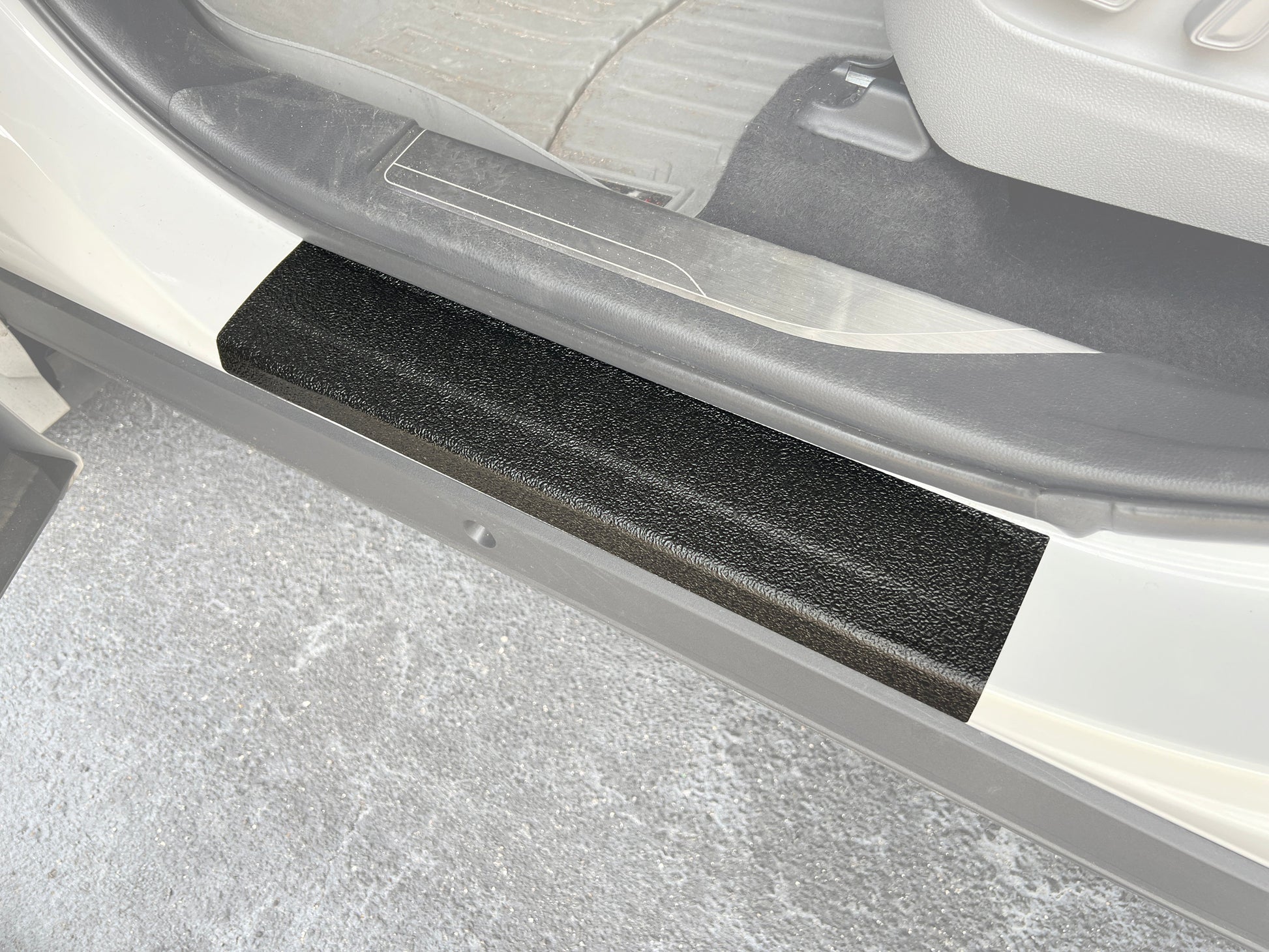 Textured Door Sill Overlays Fits 2020-2026 Toyota Highlander by Tufskinz.com