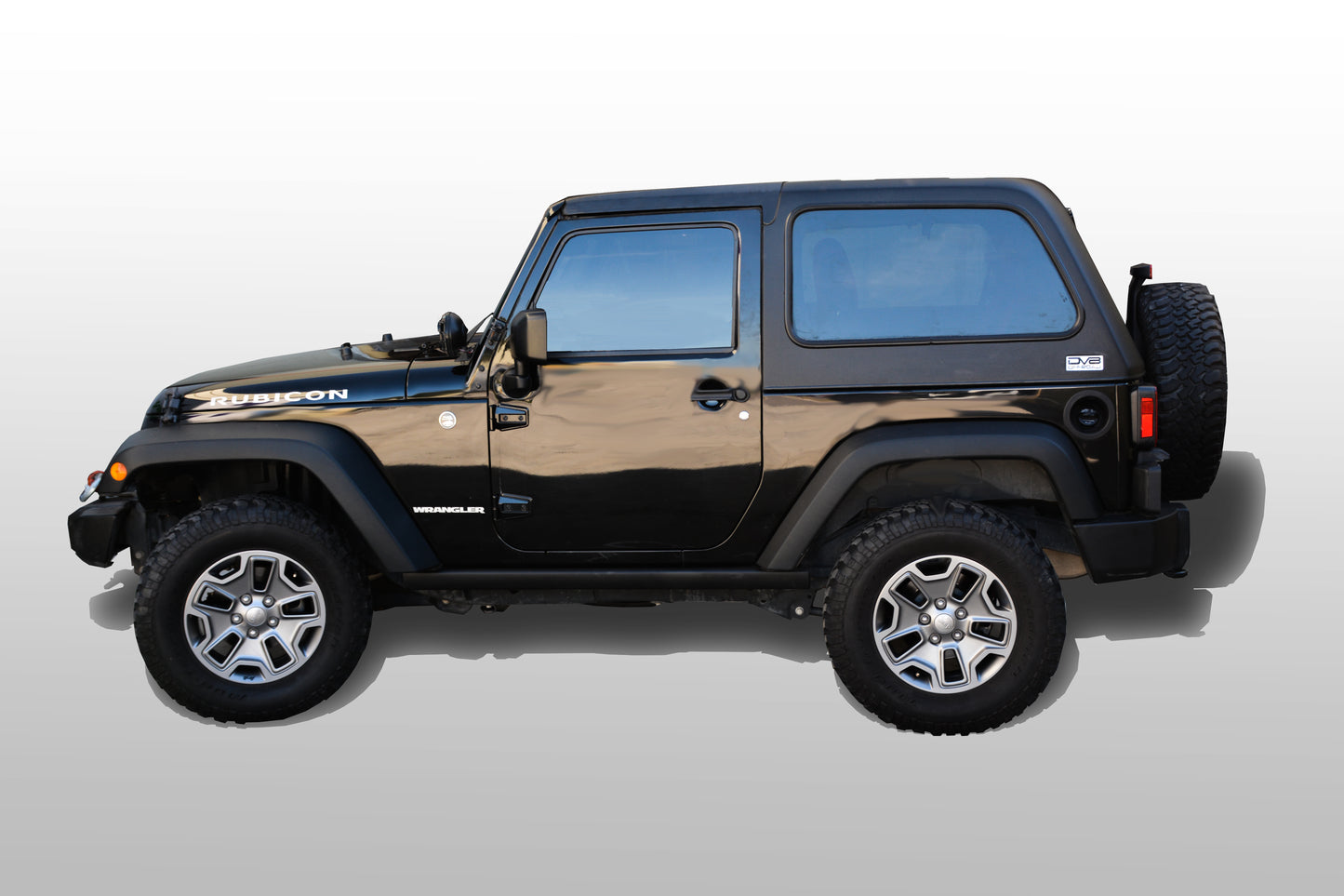 07-18 Jeep JK 2-Door Hard Top; Fastback by DV8 Offroad