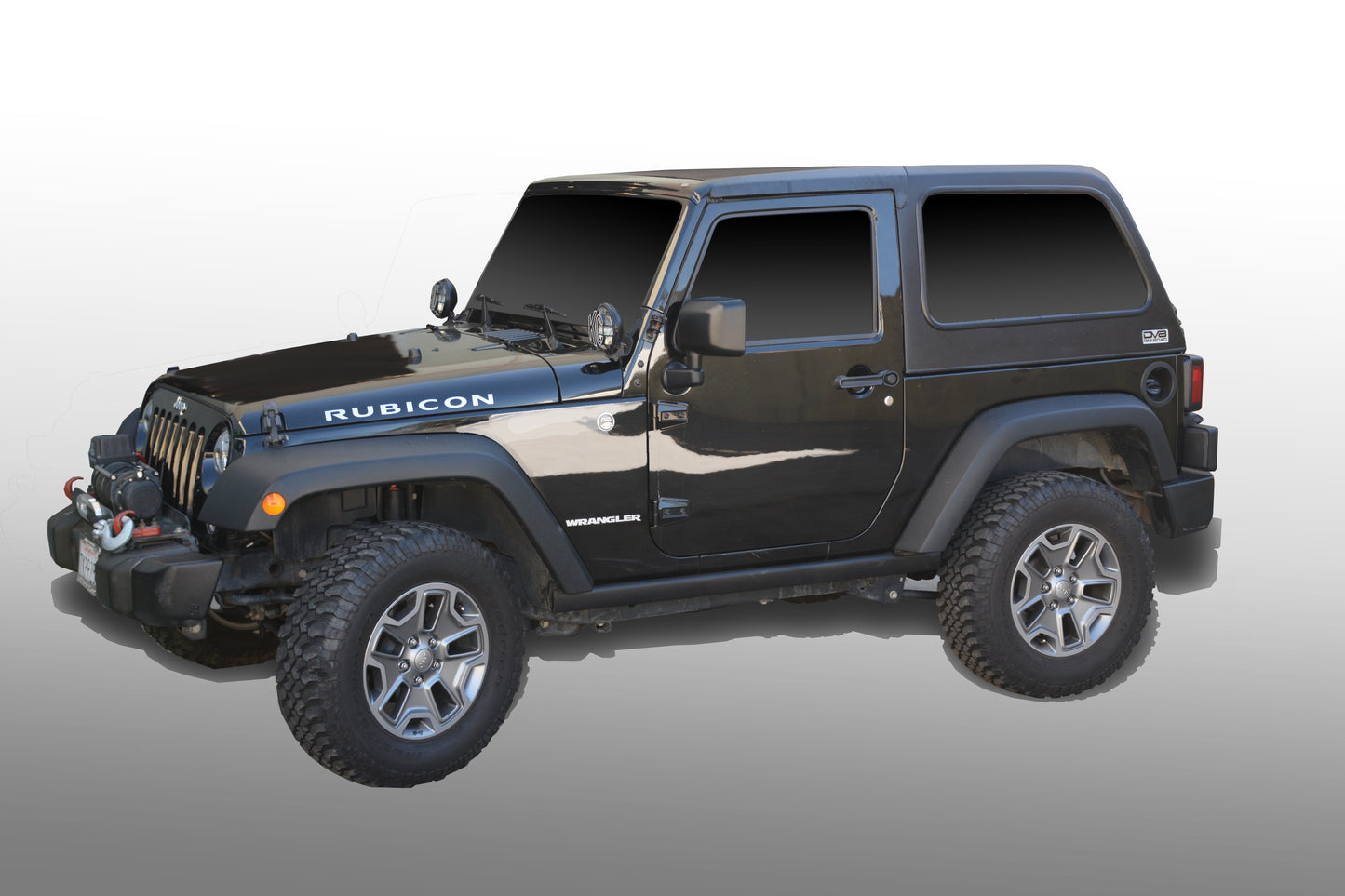 07-18 Jeep JK 2-Door Hard Top; Fastback by DV8 Offroad