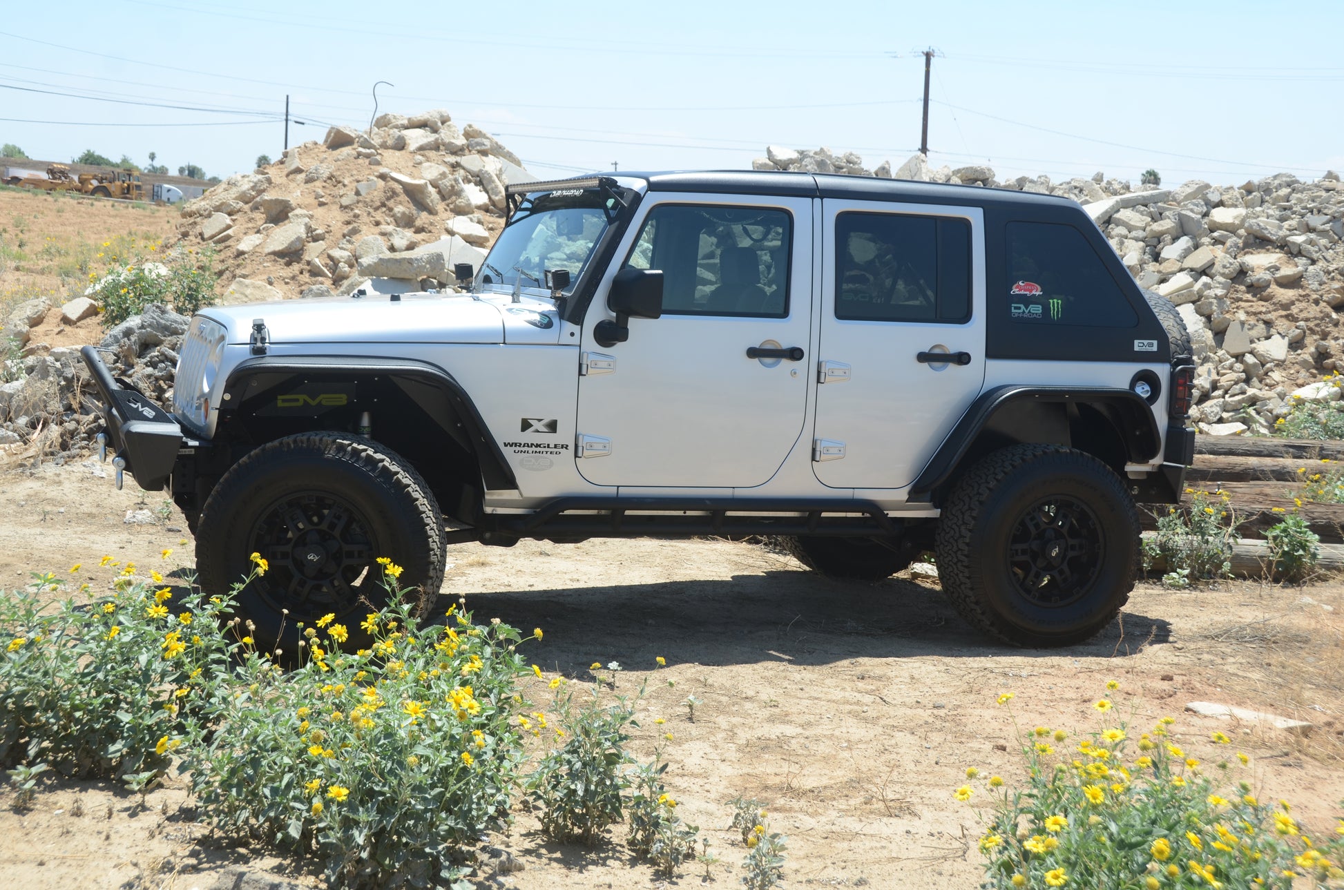 07-18 Jeep JK 4-Door Hard Top; Fastback by DV8 Offroad