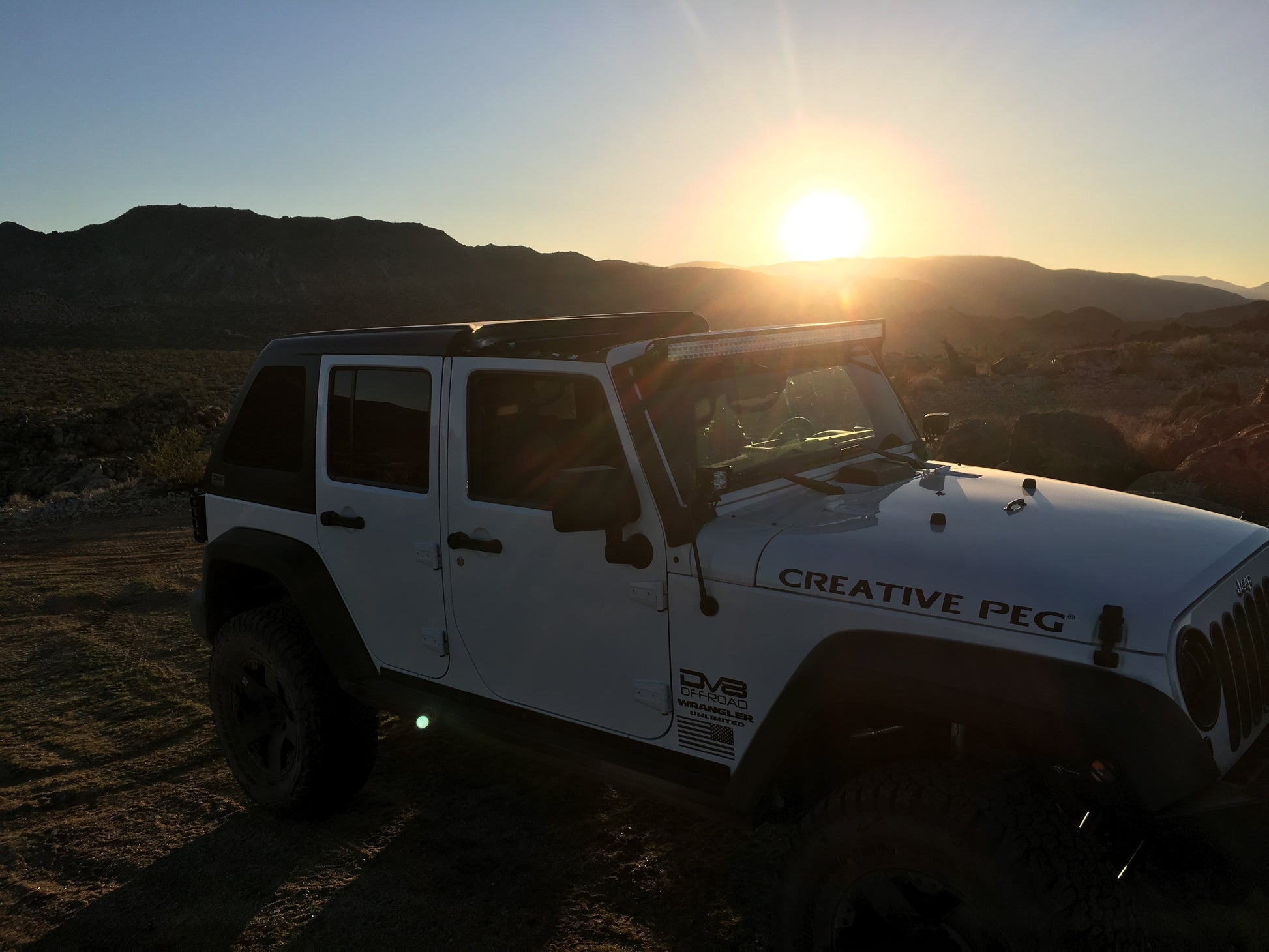 07-18 Jeep JK 4-Door Hard Top; Fastback by DV8 Offroad
