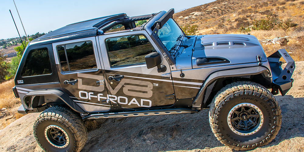 07-18 Jeep JK 4-Door Hard Top; Fastback by DV8 Offroad