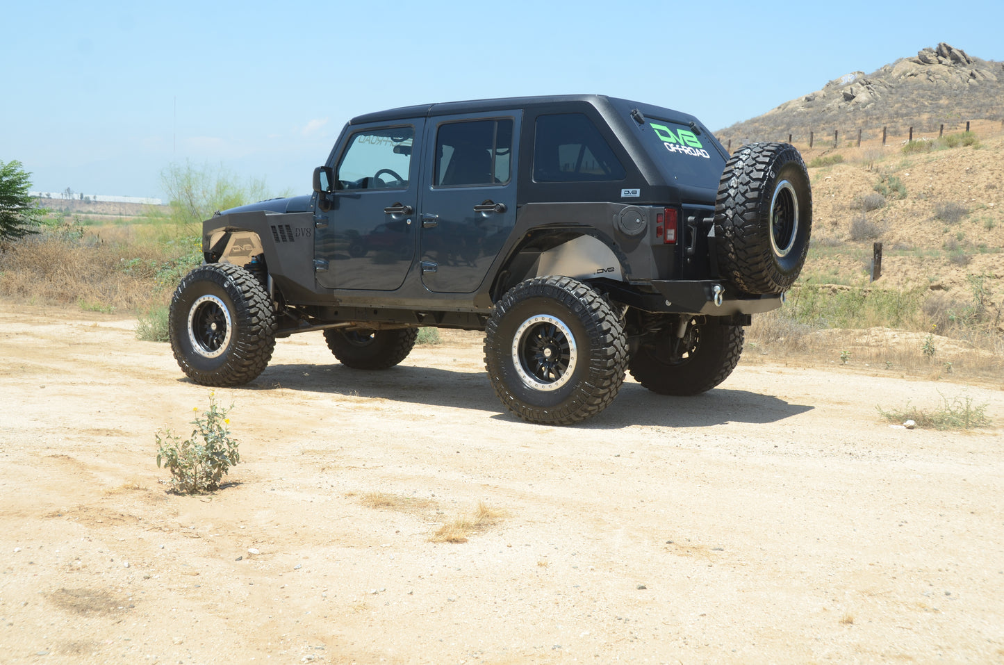07-18 Jeep JK 4-Door Hard Top; Fastback by DV8 Offroad