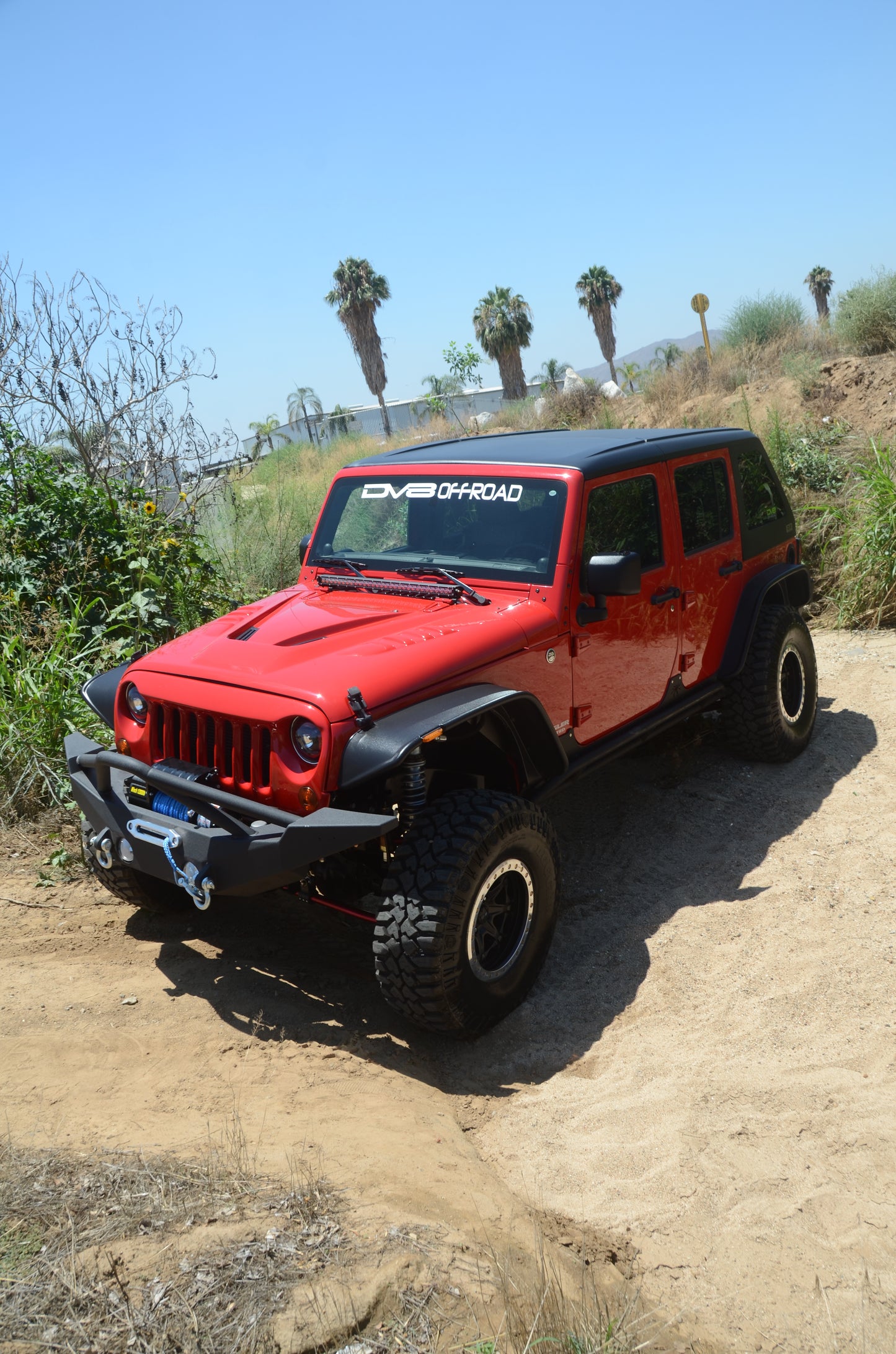 07-18 Jeep JK 4-Door Hard Top; Fastback by DV8 Offroad