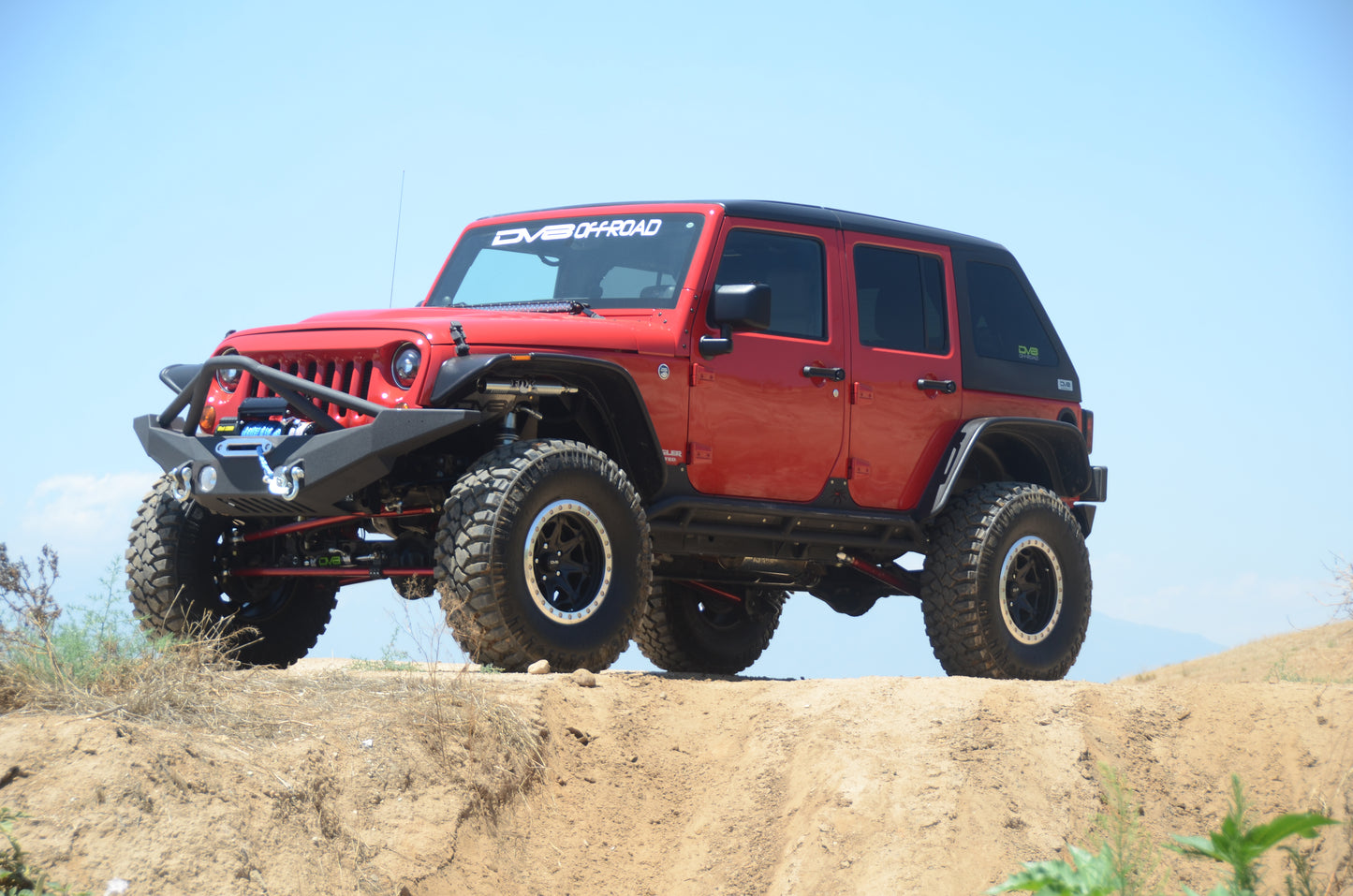 07-18 Jeep JK 4-Door Hard Top; Fastback by DV8 Offroad