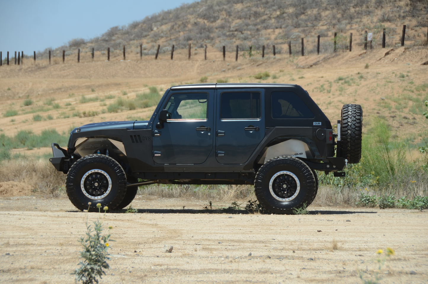 07-18 Jeep JK 4-Door Hard Top; Fastback by DV8 Offroad