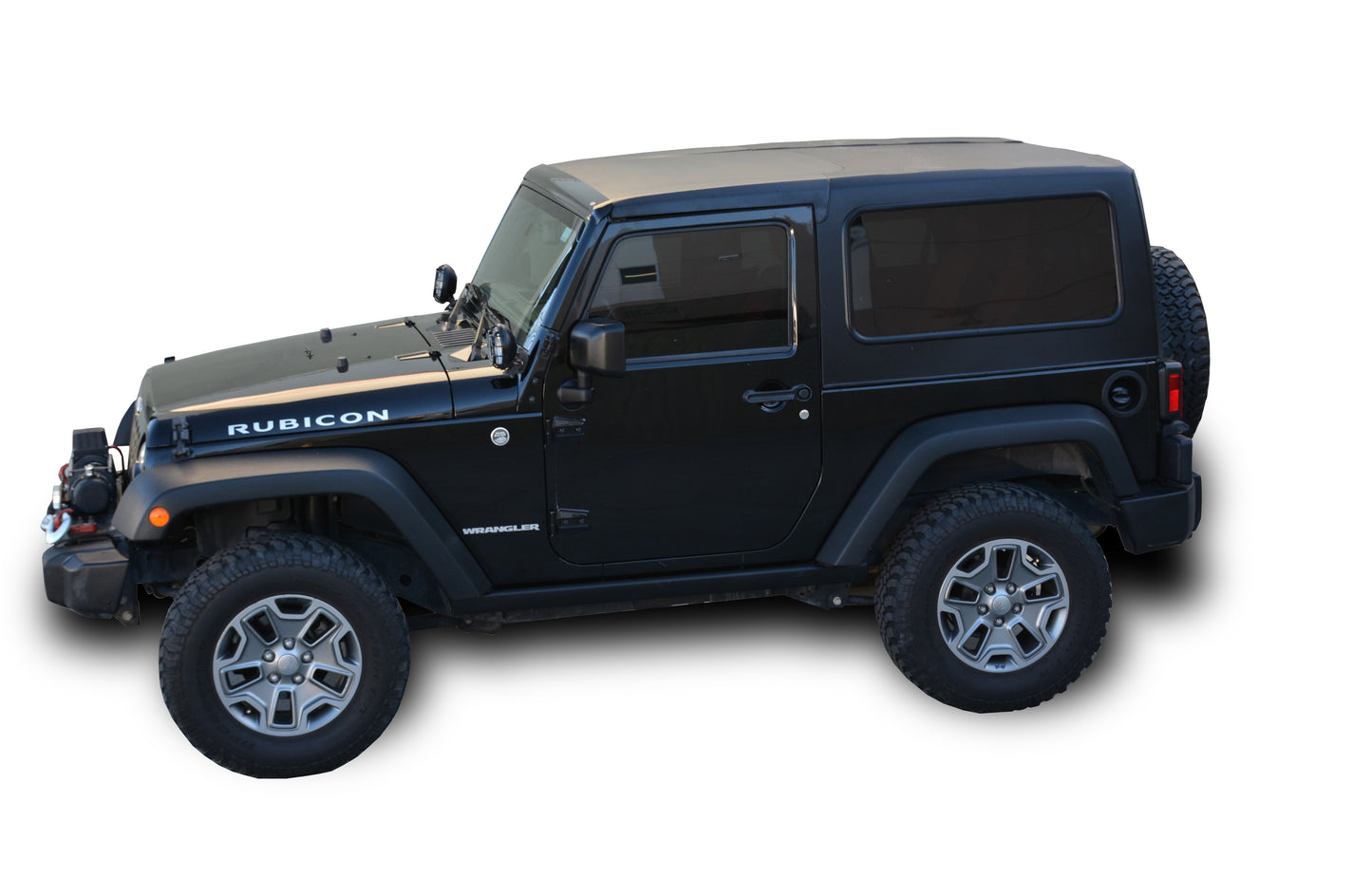 07-18 Jeep JK 2-Door Hard Top; Square Back by DV8 Offroad