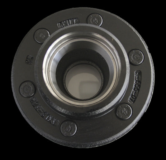 Idler Hub 6000 Pound Capacity 6 x 5-1/2 Inch Bolt Pattern 16/18 Push-In Studs by Husky Towing