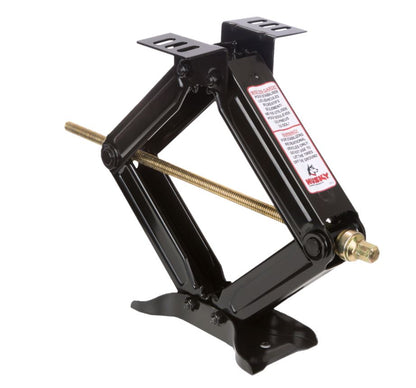 Scissor Mechanical 5000 LB Capacity 20" Height Powder Coated Black Steel Single by Husky Towing
