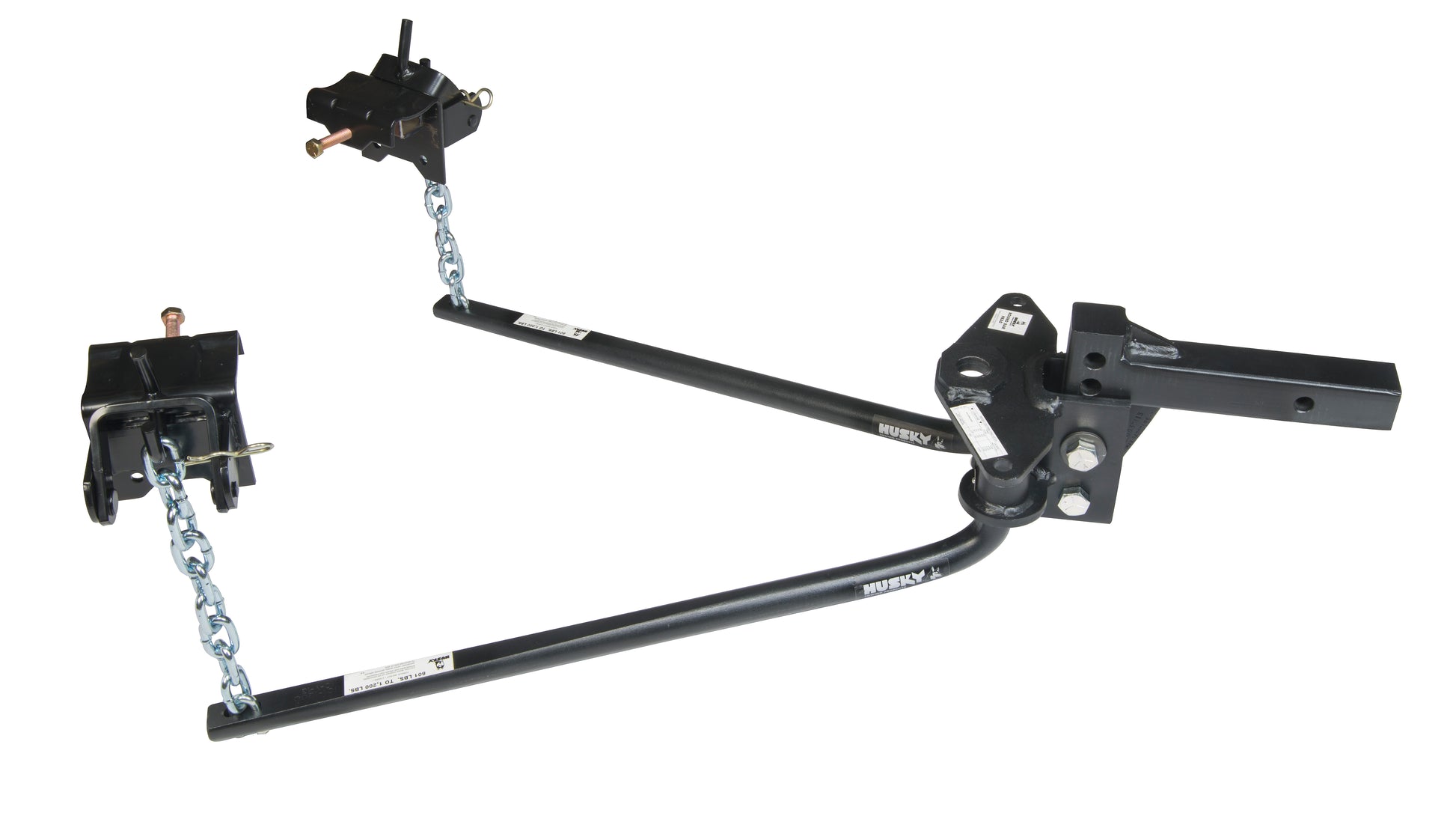 Rnd Bar 801 to 1200 LB Tong 12K Gross Trailer Wt Inc 10" Shank Without Ball by Husky Towing
