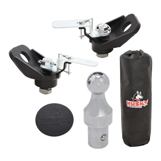 Includes 2-5/16 Inch 35000 Pound Capacity Ball/ Two Tie Downs by Husky Towing