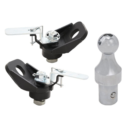 Includes 2-5/16 Inch 35000 Pound Capacity Ball/ Two Tie Downs by Husky Towing