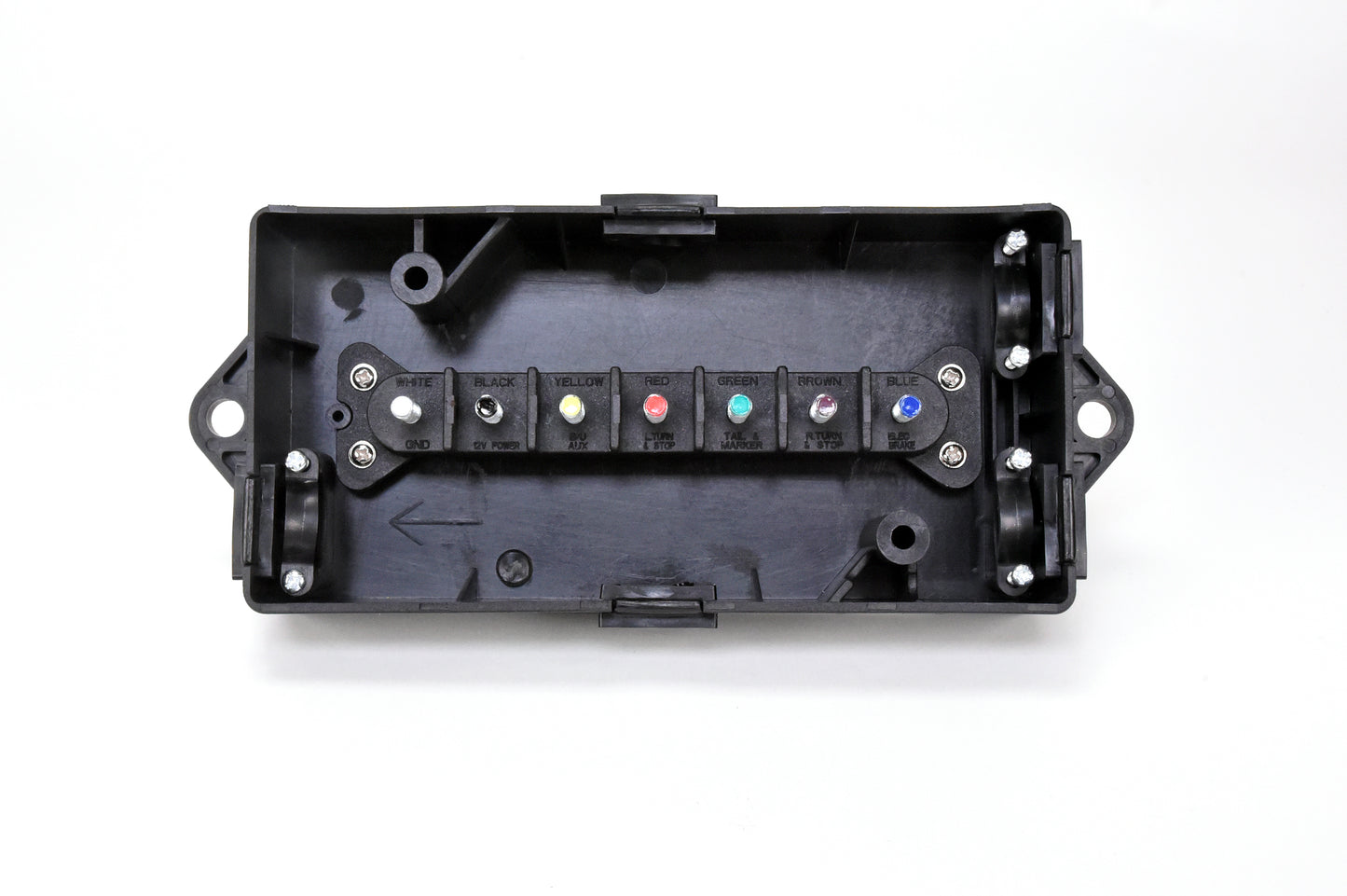 Attchs 7 Wires 8-1/4 IN L x 3.44 IN W x 2-3/8 IN H Mntg Hole by Husky Towing