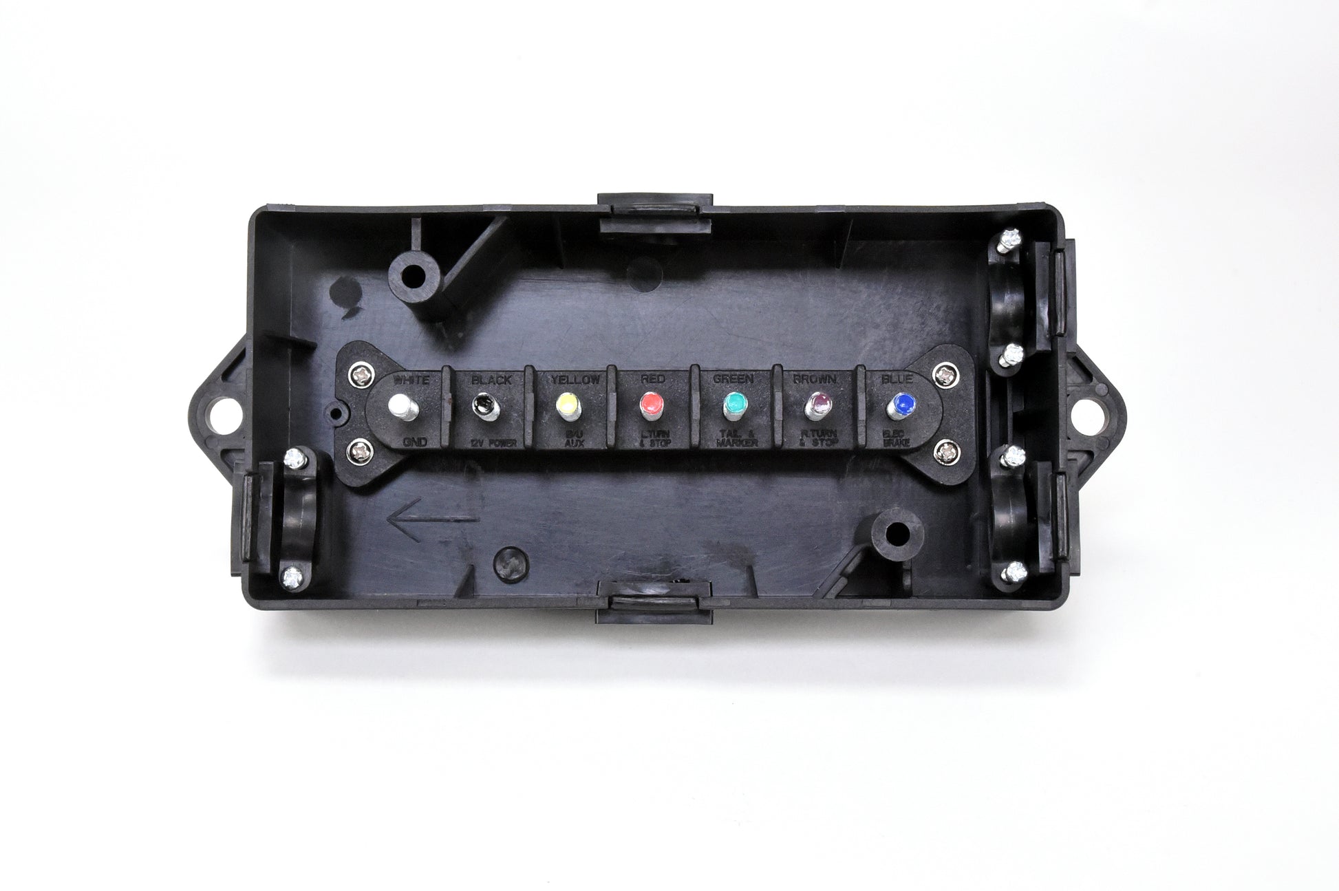 Attchs 7 Wires 8-1/4 IN L x 3.44 IN W x 2-3/8 IN H Mntg Hole by Husky Towing
