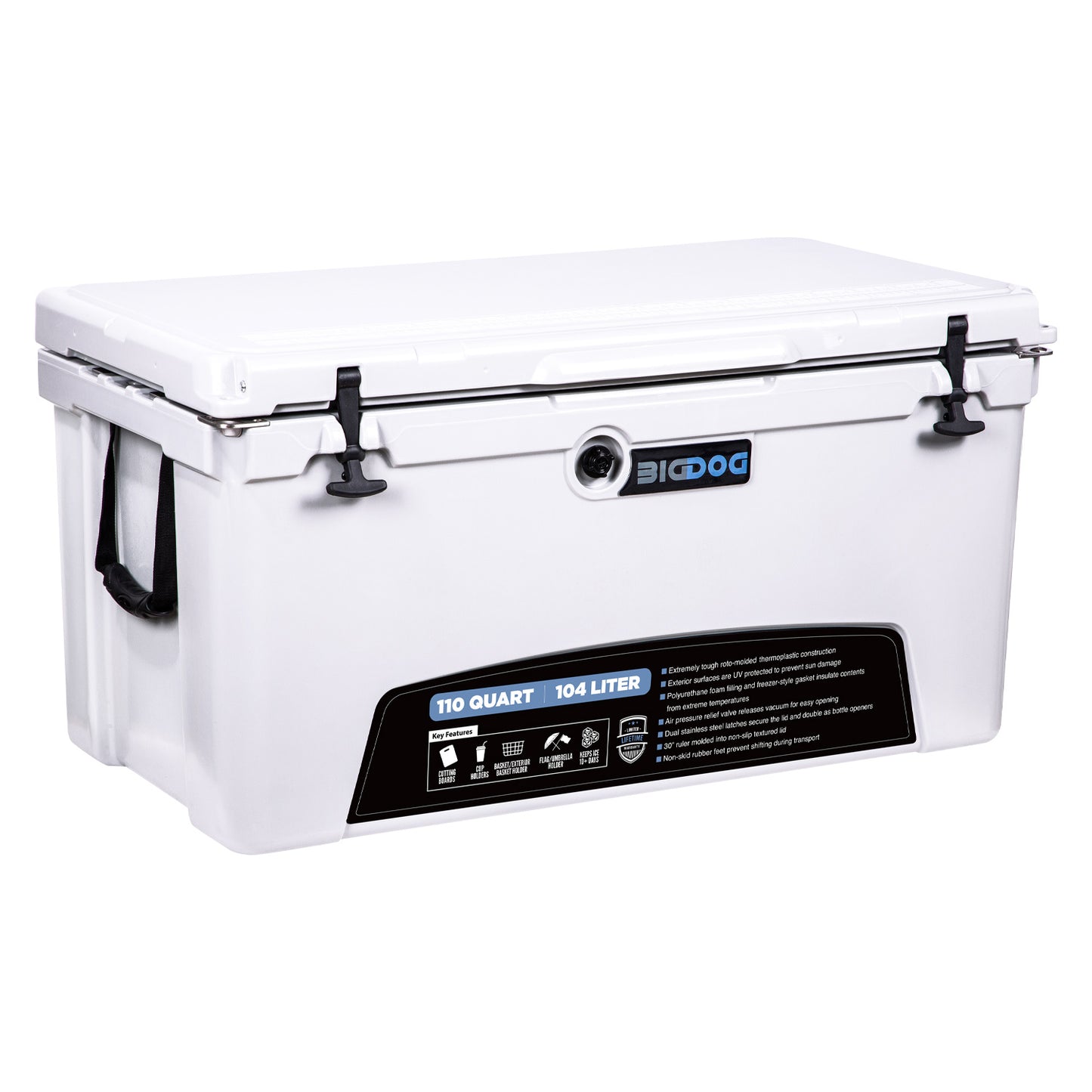 110 Qrt/ 144 Can Capacity/ 38-3/8 In Width x 20-7/8 In Height x 19-1/4 In Depth by Husky Towing