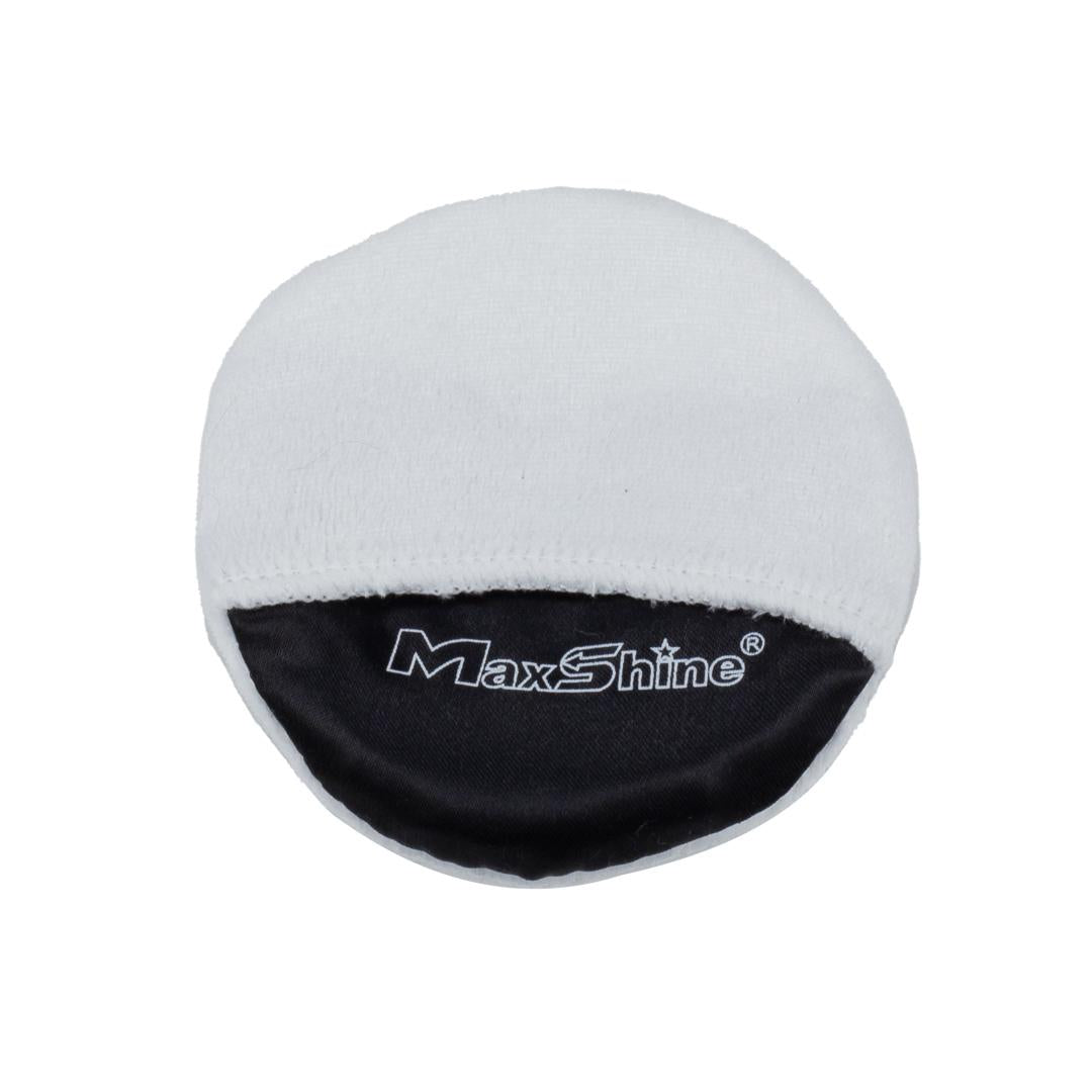 Finger Hold Microfiber Wax Applicator Pad - 4 Pack by MaxshineUSA