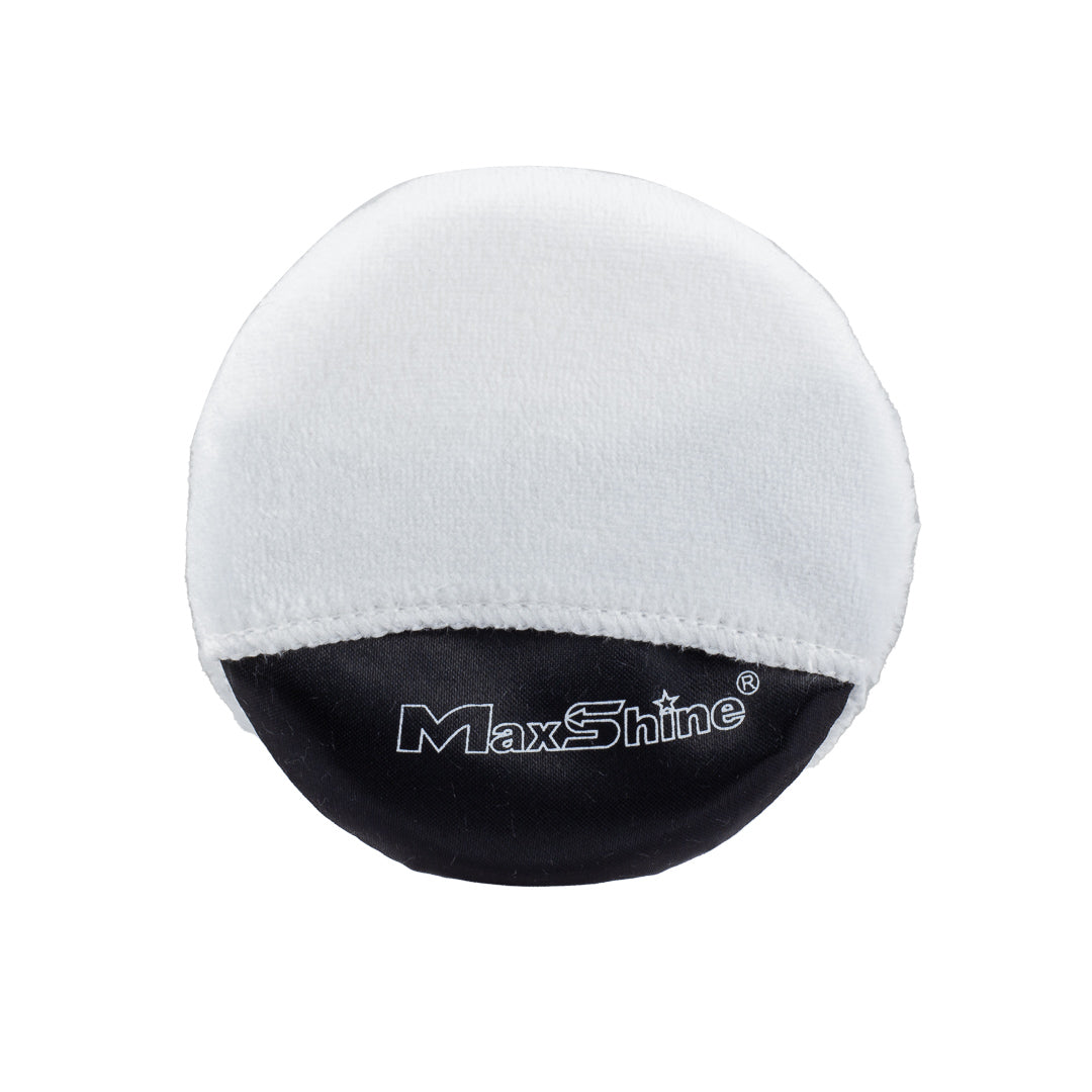 Finger Hold Microfiber Wax Applicator Pad - 4 Pack by MaxshineUSA