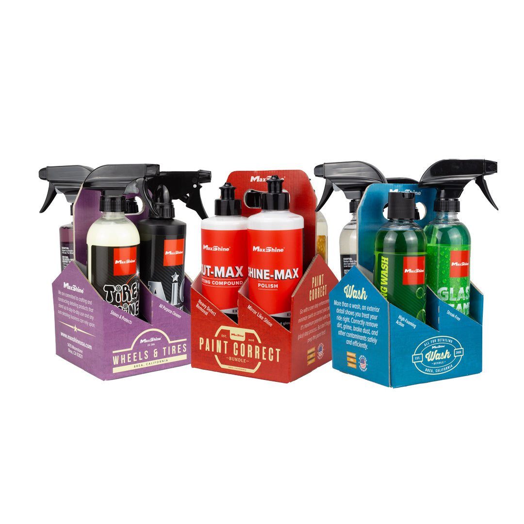 Grab and Go Car Care Kits by MaxshineUSA