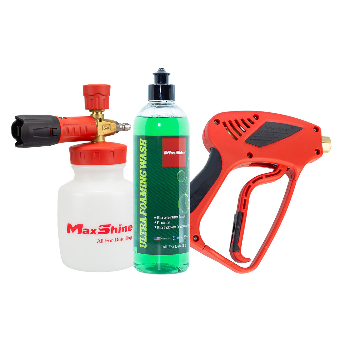 Foam Washer For Car | Pressure Washer Foaming Starter Kits by MaxshineUSA