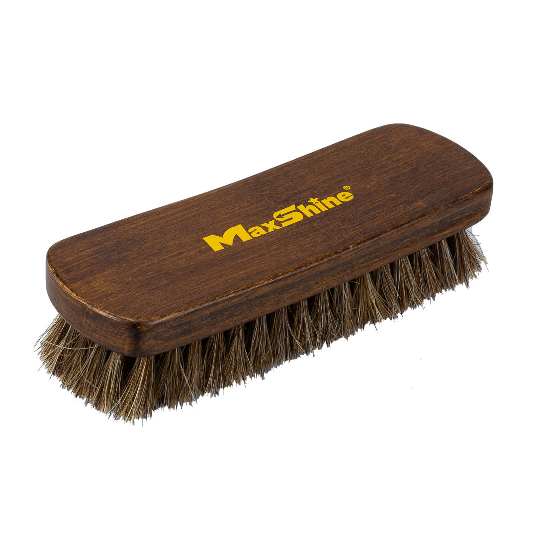 Horse Hair Brush for Cleaning Upholstery by MaxshineUSA