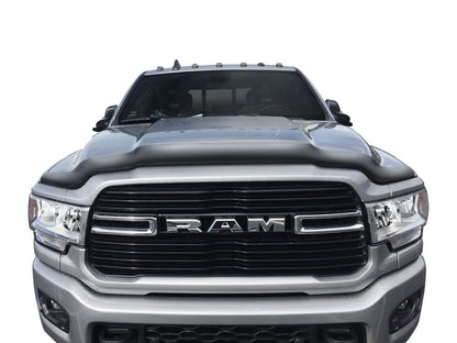 Husky Liners Aeroskin Hood Protector - Matt Black Low Profile by Husky Liners